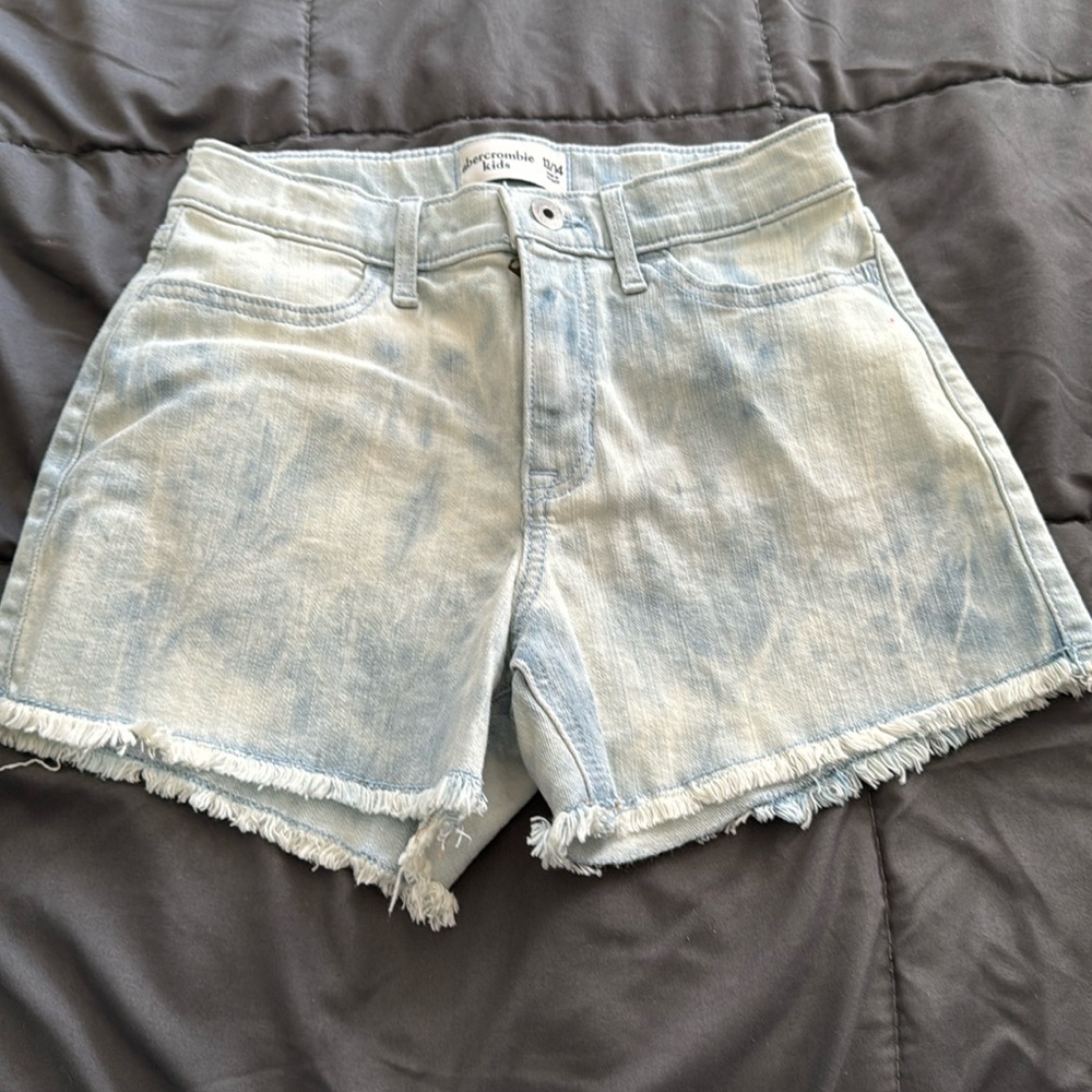 Abercrombie kids denim shorts